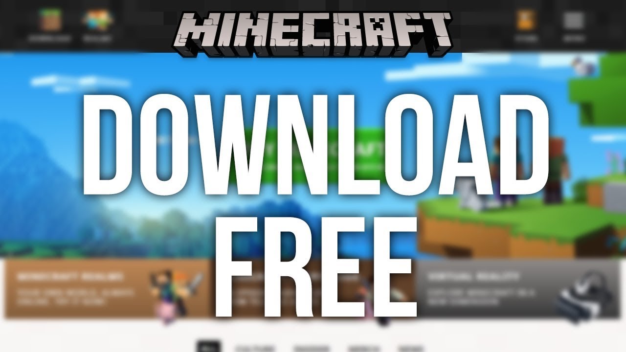 minecraft free download for mac